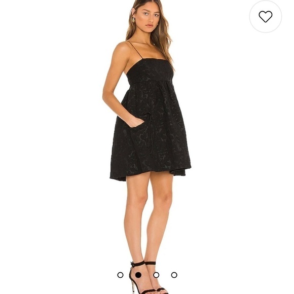 Line & Dot Delilah Mini Dress in Black size Small  New Womens cocktail - Picture 1 of 11